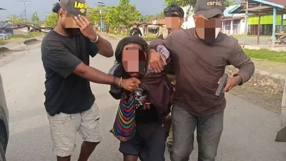 Ilustrasi berita Papua: Polisi Tangkap Anggota KKB Batalyon Yamue di Yahukimo, Terlibat Dua Penembakan