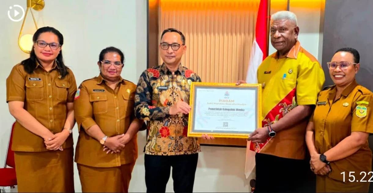 Ilustrasi berita Mimika: Sukses Terapkan 12 Kebijakan Pro-Karier ASN, Pemkab Mimika Raih Penghargaan Adhi Manawa Nugraha Madya