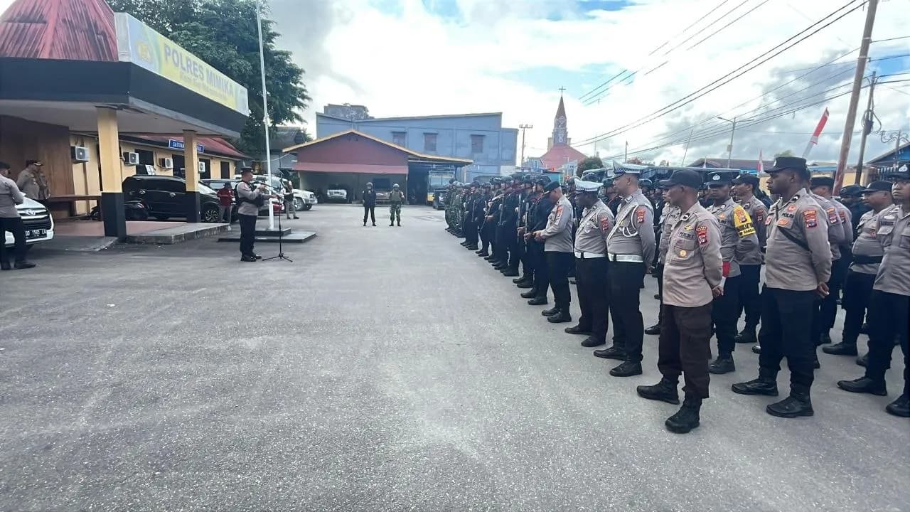 Ilustrasi berita Mimika: Razia Diperketat, 160 Personel TNI-Polri Sisir Kwamki Narama