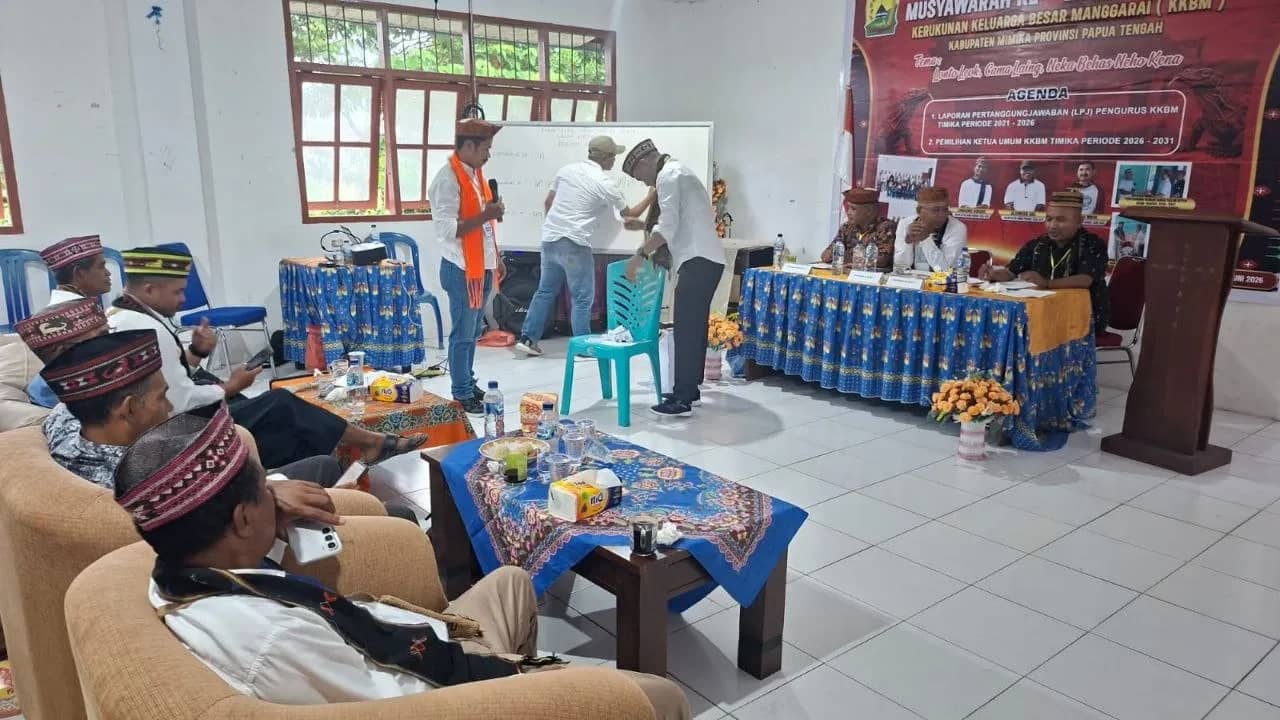 Suasana proses perhitungan suara