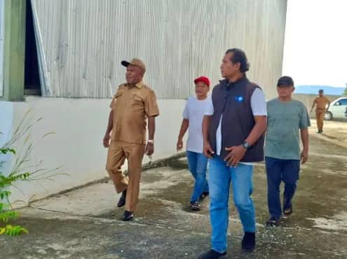 Ilustrasi berita JAYAPURA: Bupati Jayapura, melakukan peninjauan ke Pabrik Pengolahan Sagu Yang Dibangun BNPB