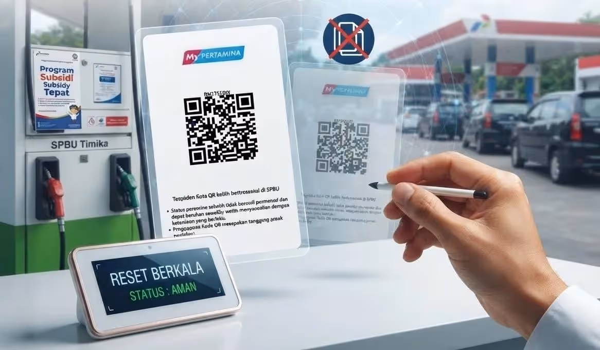 Barcode pengisian BBM subsidi harus direset berkala