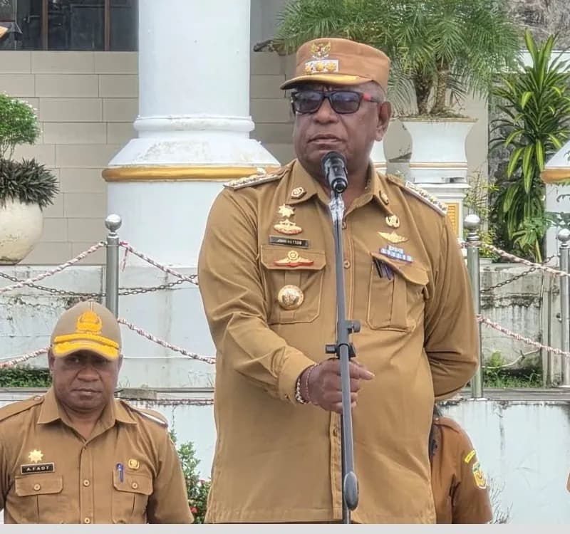 Ilustrasi berita Mimika: ASN Diminta Disiplin, Stop Santai-Santai dan Kerja Nyata Demi Pelayanan Masyarakat, Bupati Mimika: Saya Tidak Segan Berhentikan Pegawai Malas