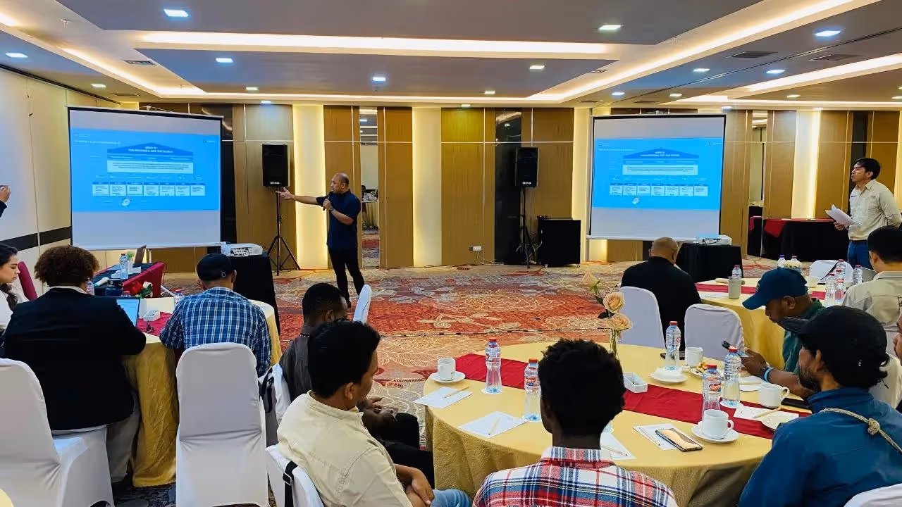 Sosialisasi kompetisi MediaMIND 2026 di Horison Diana Hotel Timika, Kamis (3/9).