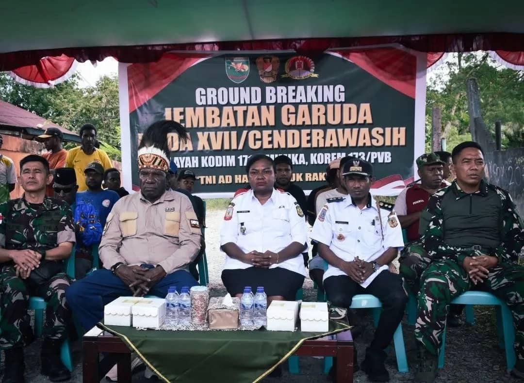 Ilustrasi berita Mimika: Kodim Mimika Bangun Enam Jembatan Garuda, Buka Akses Wilayah dan Percepat Pertumbuhan Ekonomi Masyarakat