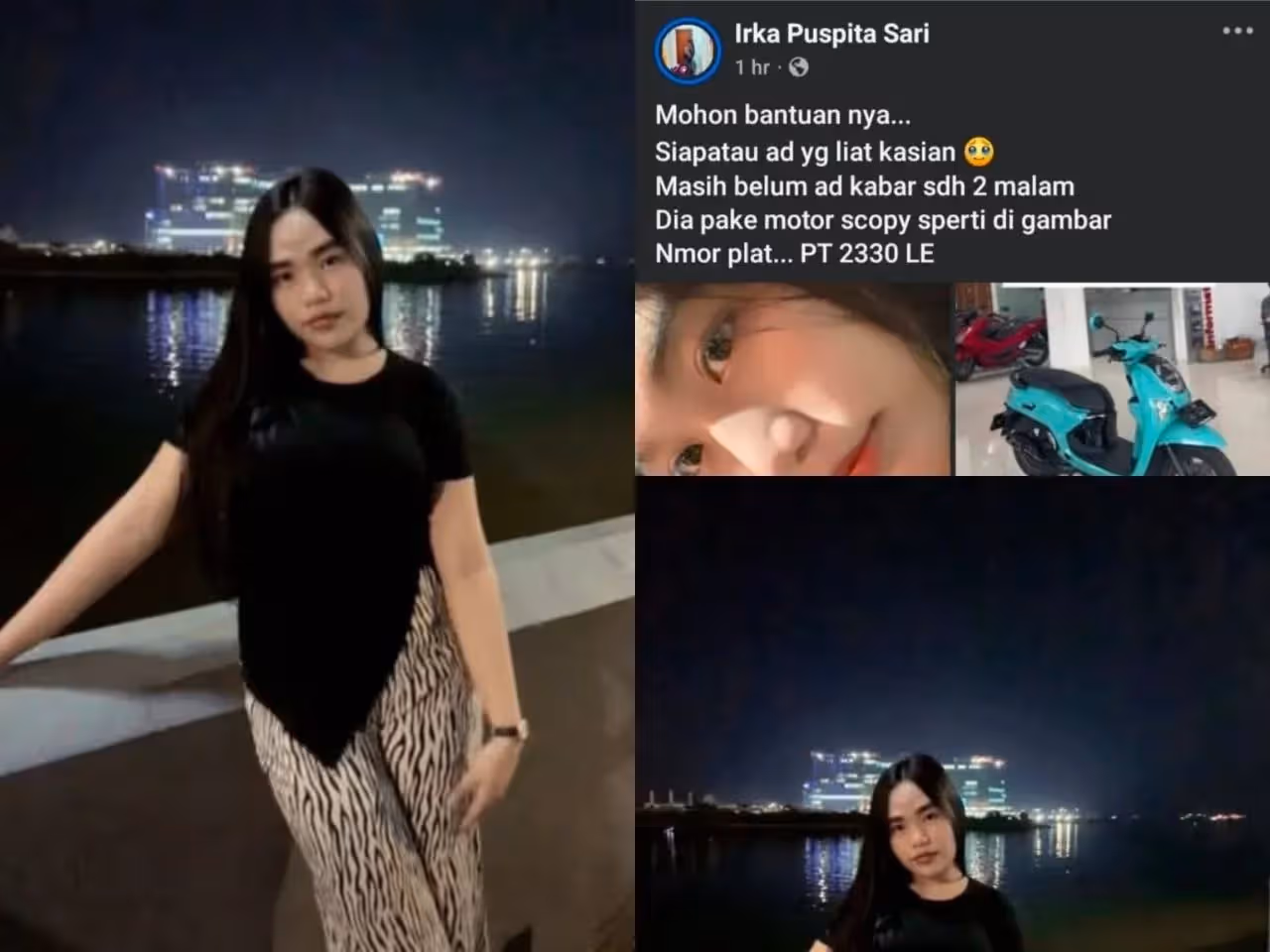 Ilustrasi berita Mimika: Sering Diteror dan Dikuntit, Gadis Cantik di Timika Hilang Usai Dihubungi Mantan Pacar