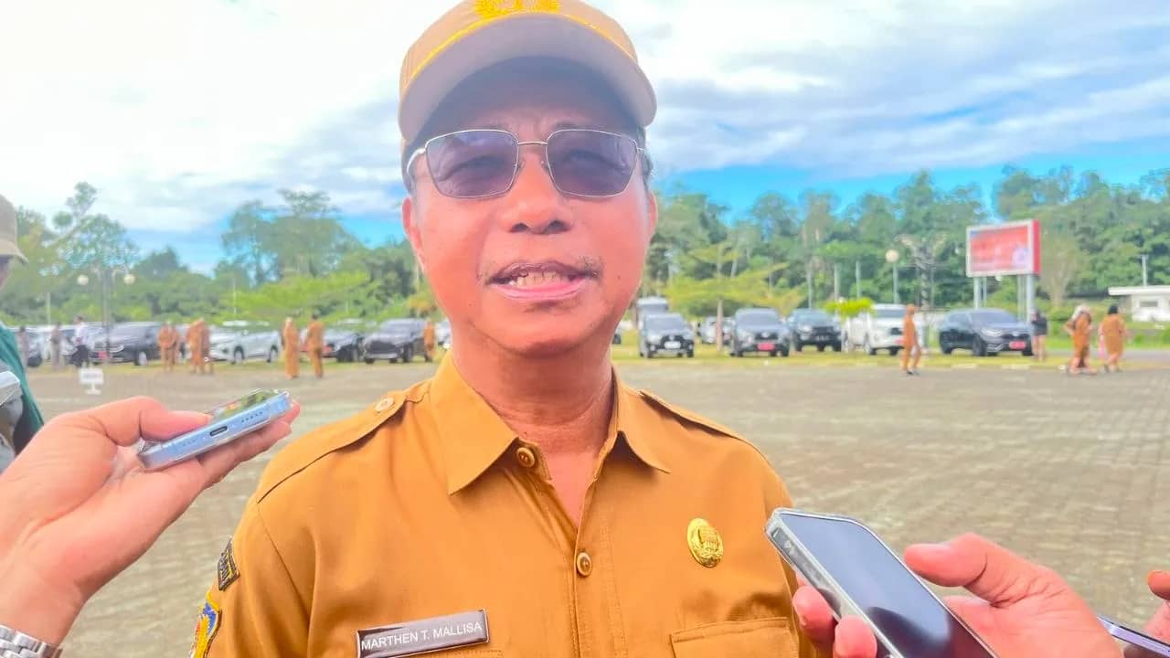 Kepala BPKAD Mimika, Marthen Tappi Mallisa.