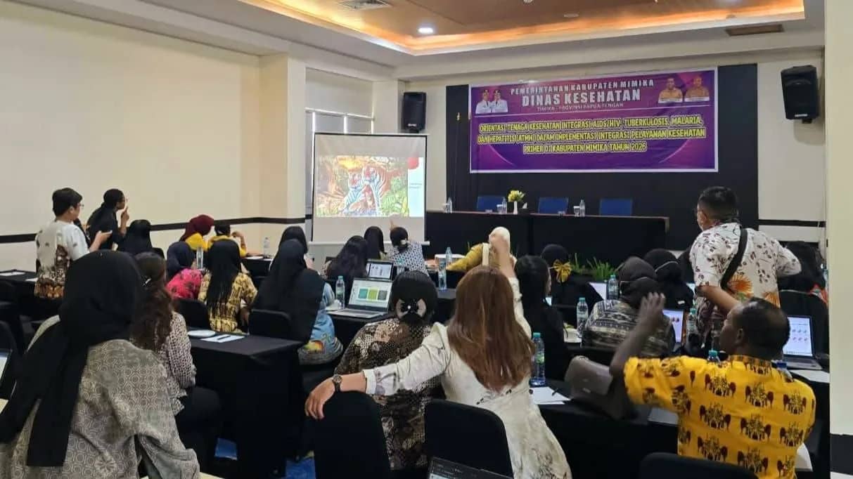 Dinkes Mimika memperkuat integrasi pelayanan HIV/AIDS, TBC, malaria, dan hepatitis dengan menyasar lima puskesmas di Kabupaten Mimika.