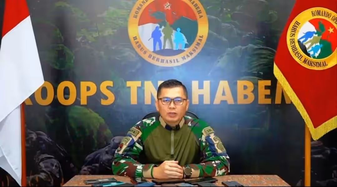 Kepala Penerangan Koops TNI Habema, Letkol Inf Muhammad Wirya Arthadiguna