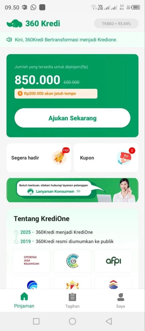 Ilustrasi berita BERITA UTAMA: Cara Menghubungi CS Call Center KrediOne