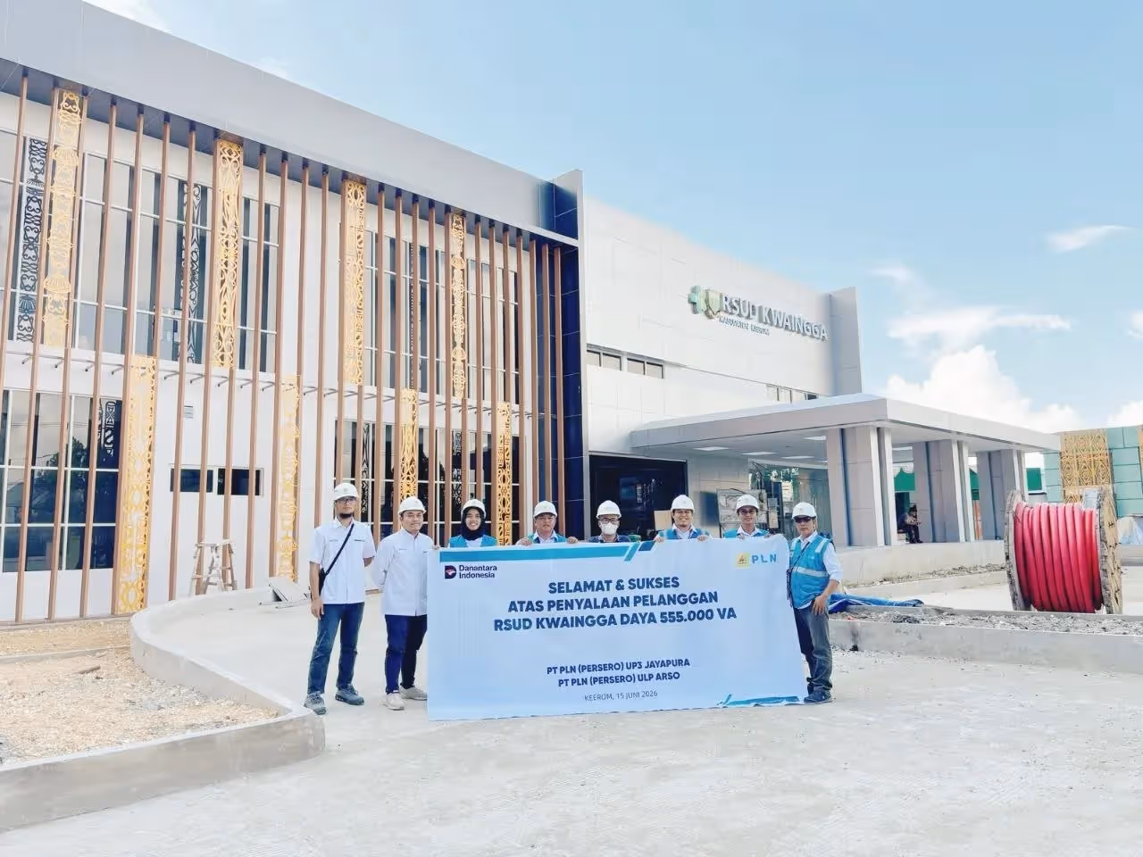 PLN Pasok Daya 555 kVA dukung layanan kesehatan modern
RSUD Kwaingga Keerom.