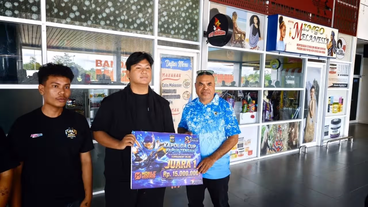 Ilustrasi berita Mimika: Juara Kapolda Cup 2026, Easy E-Sport Timika Wakili Polda Papua Tengah ke Kapolri Cup