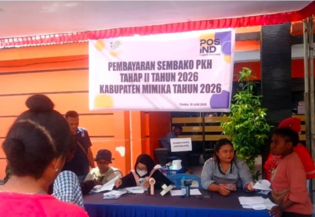 Ilustrasi berita Mimika: Kantor Pos Timika Salurkan
Bansos Sembako dan PKH untuk 10.590 KPM