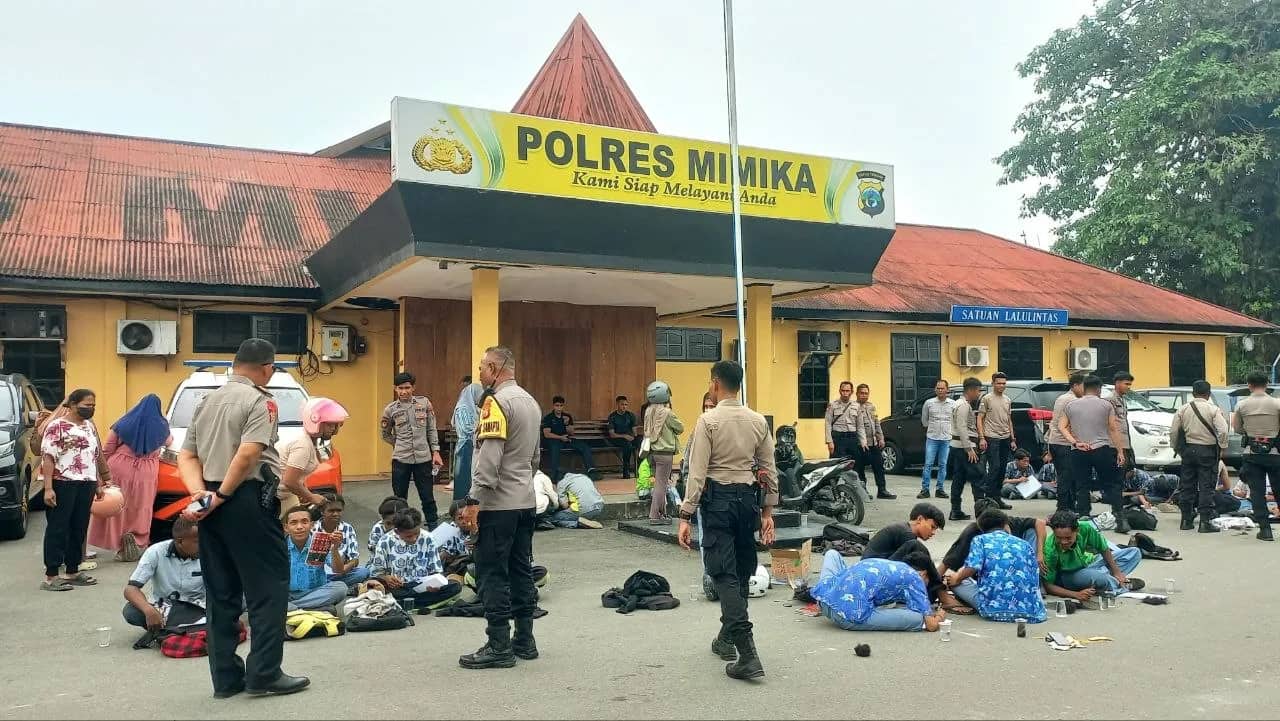 Ilustrasi berita Mimika: Bolos Sekolah hingga Kedapatan Judi, 27 Pelajar Diamankan Polres Mimika