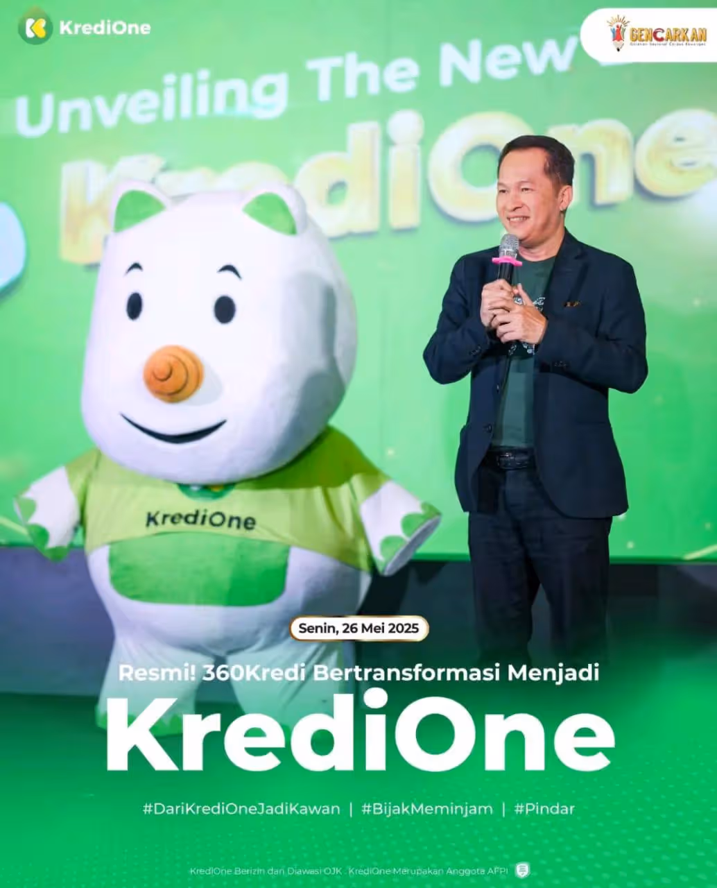 Hubungi Customer Service resmi KrediOne melalui telepon di (0855)7996888 atau email ke cs@kredione.id. Layanan pelanggan ini beroperasi pada jam kerja, mulai pukul 08:00 hingga 20:00 WIB.