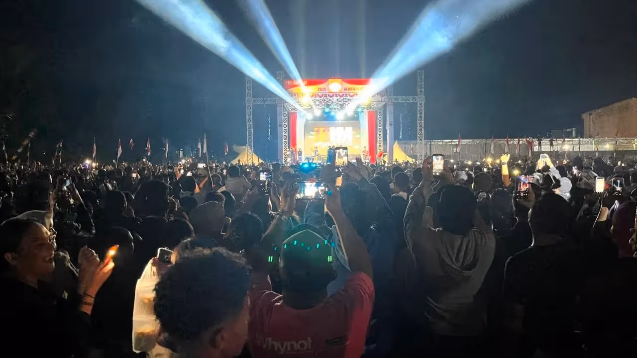 Suasana Timika Fest 2026