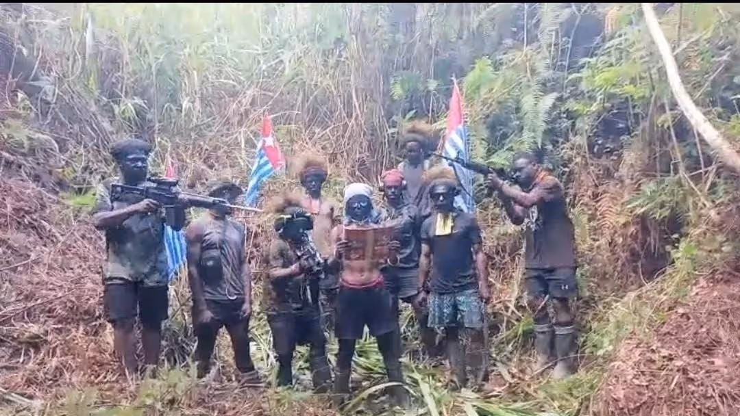 Para pelaku serangan Fesitval Budaya Lembah Baliem