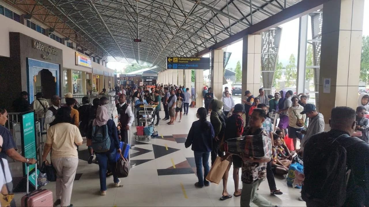 Ilustrasi berita JAYAPURA: Pergerakan Pesawat di Bandara Sentani Capai 19.937, Naik 7 Persen pada Semester I 2026