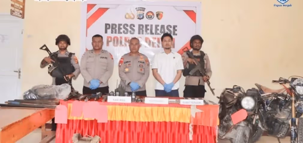 Ilustrasi berita Papua Tengah: Polisi Sita 3 Senpi Ilegal dan 54 Amunisi di Deiyai, Pemilik Masuk DPO Kasus Pembunuhan