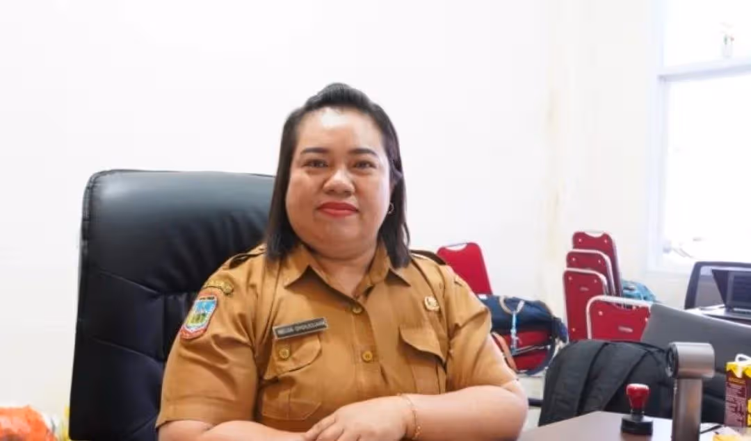 Kepala UPTD Malaria Center Mimika Imelda Ohoiledjaan