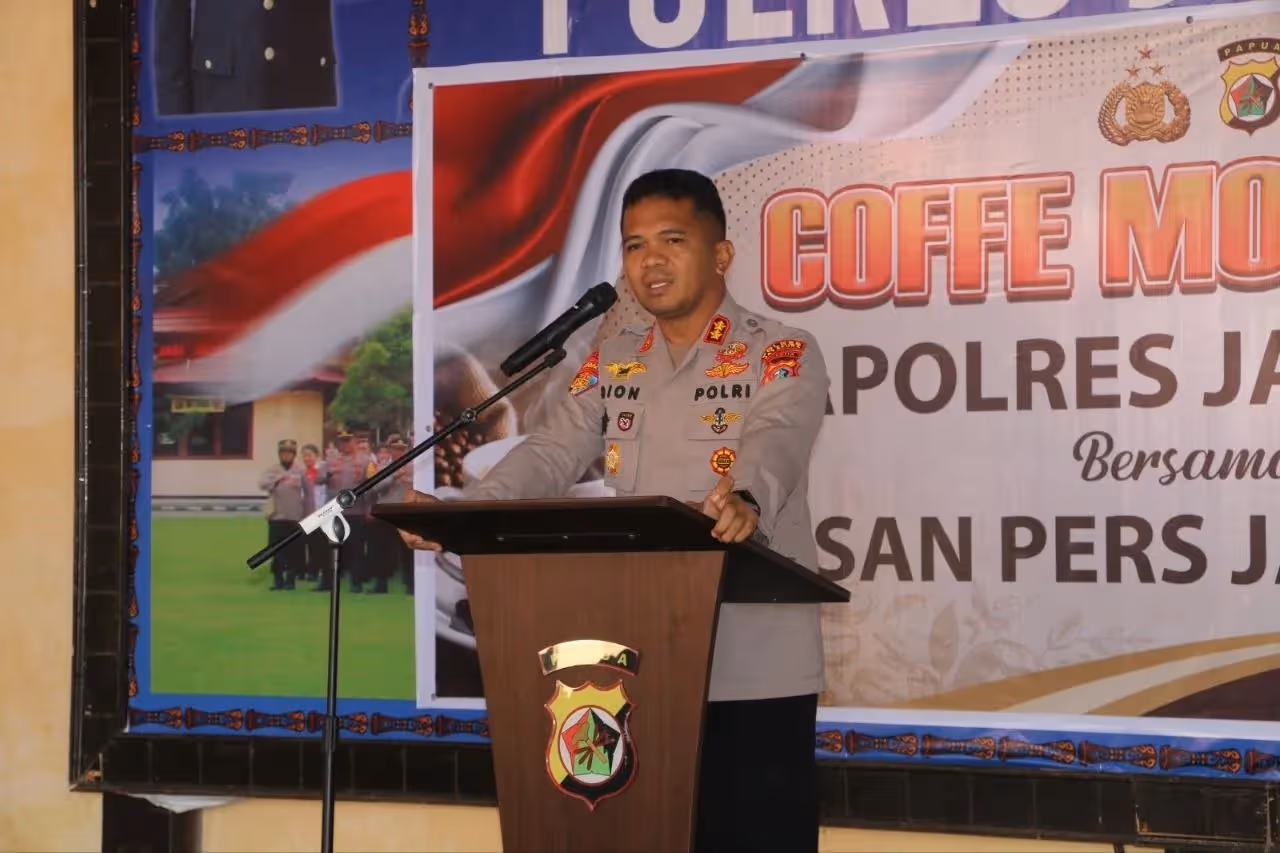 Kapolres Jayapura AKBP Dionisius VDP Helan