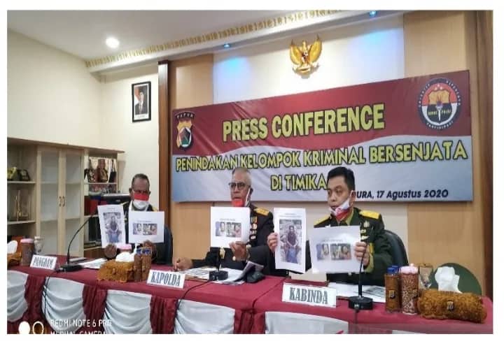 Ilustrasi berita BERITA UTAMA: Kapolda Akui Tim Gabungan Tembak Mati KKB di Kali Kopi Timika