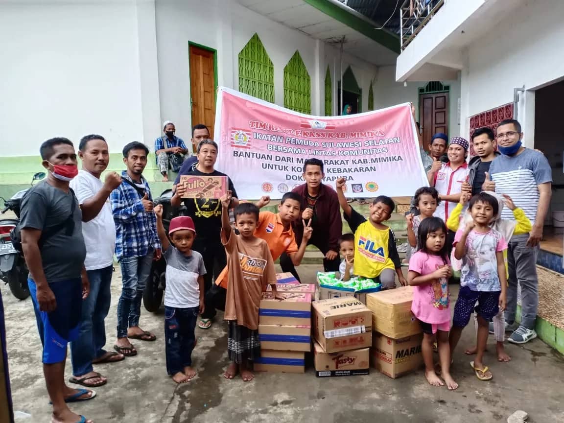 Ilustrasi berita Mimika: IPSS dan Lintas Relawan Timika Salurkan Bantuan Untuk Korban Dok 9 Jayapura