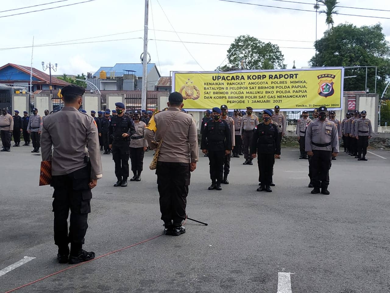 Ilustrasi berita Mimika: Hari ini: 1 Pamen, 14 Perwira dan Ratusan Bintara Polri di Mimika Dianugerahi Kenaikan Pangkat