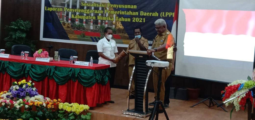 Wakil Bupati Mimika, Johannes Rettob, S.Sos,MM