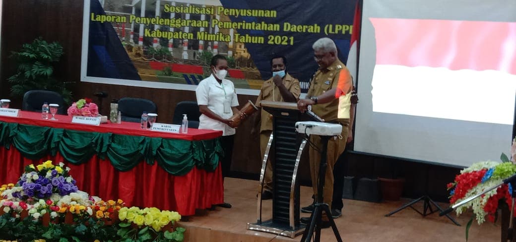 Wakil Bupati Mimika, Johannes Rettob, S.Sos,MM