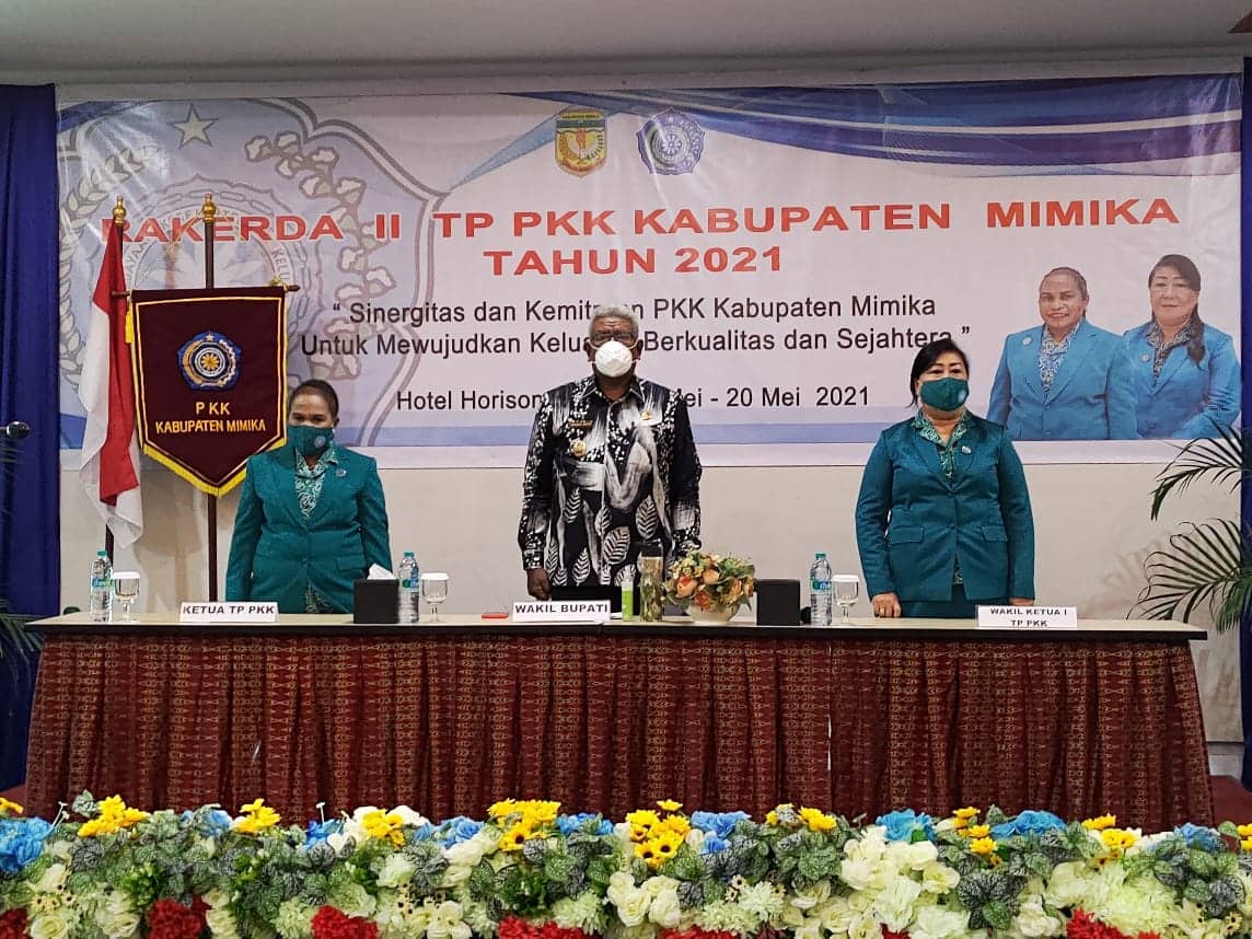 Ilustrasi berita LENSA FOTO: Lensa Foto : RAKERDA II TP PKK KABUPATEN MIMIKA TAHUN 2021