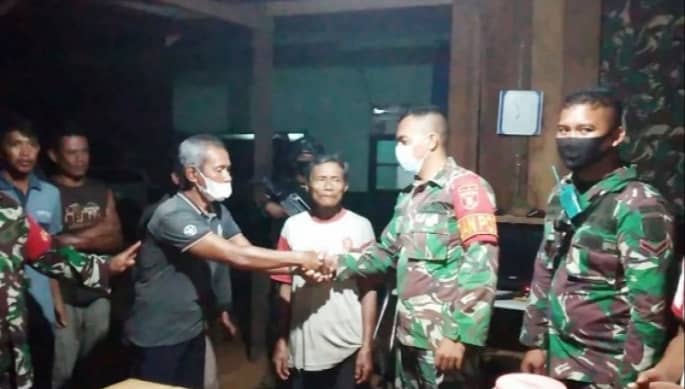 Kakek Kiman yang ditemukan di hutan.