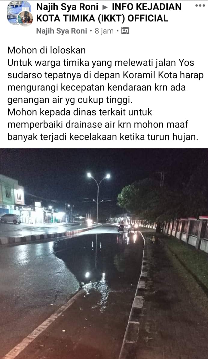 Postingan digroup Facebook