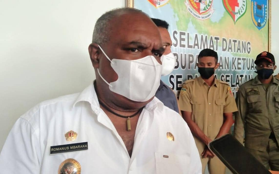 Ilustrasi berita Papua: Kasus Covid di Merauke Terus Meningkat, Bupati Mbaraka Nilai Masyarakat Belum Taat Prokes