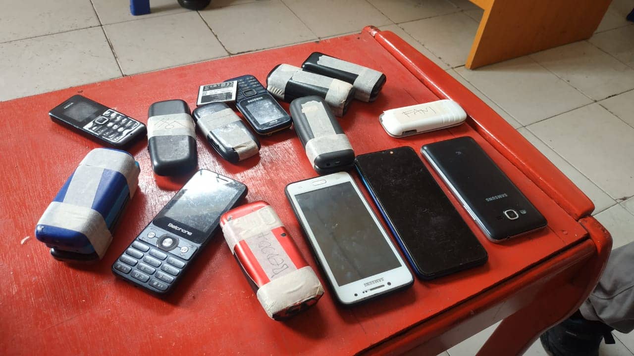 HP milik tahanan yang diamankan