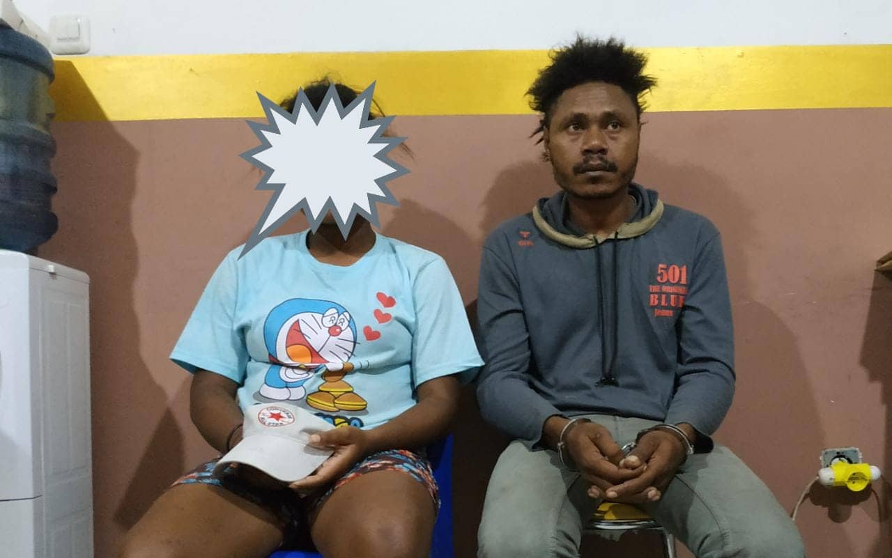 Pelaku bersama ABG yang dibawa lari dari Merauke