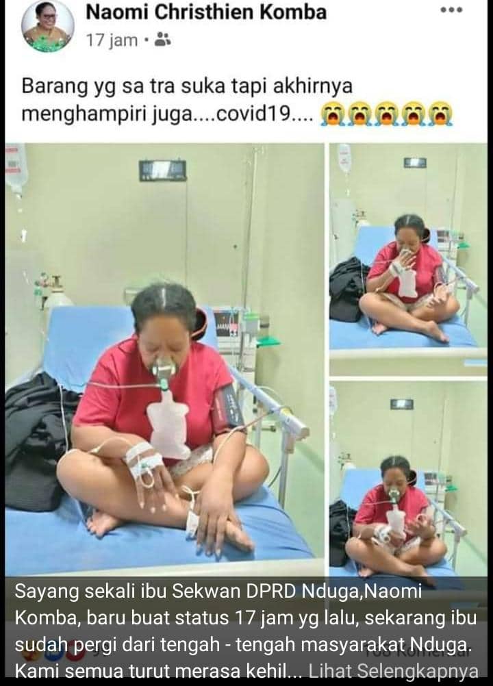 Ilustrasi berita Mimika: Ini Status FB Terakhir Sekwan Nduga Sebelum Meninggal di RSUD Mimika, Sertakan Emoji Menangis
