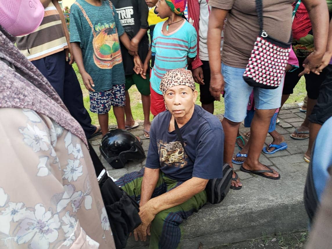 Syamsudin korban tabrakan lawan arus lalu lintas depan SMPN 2
