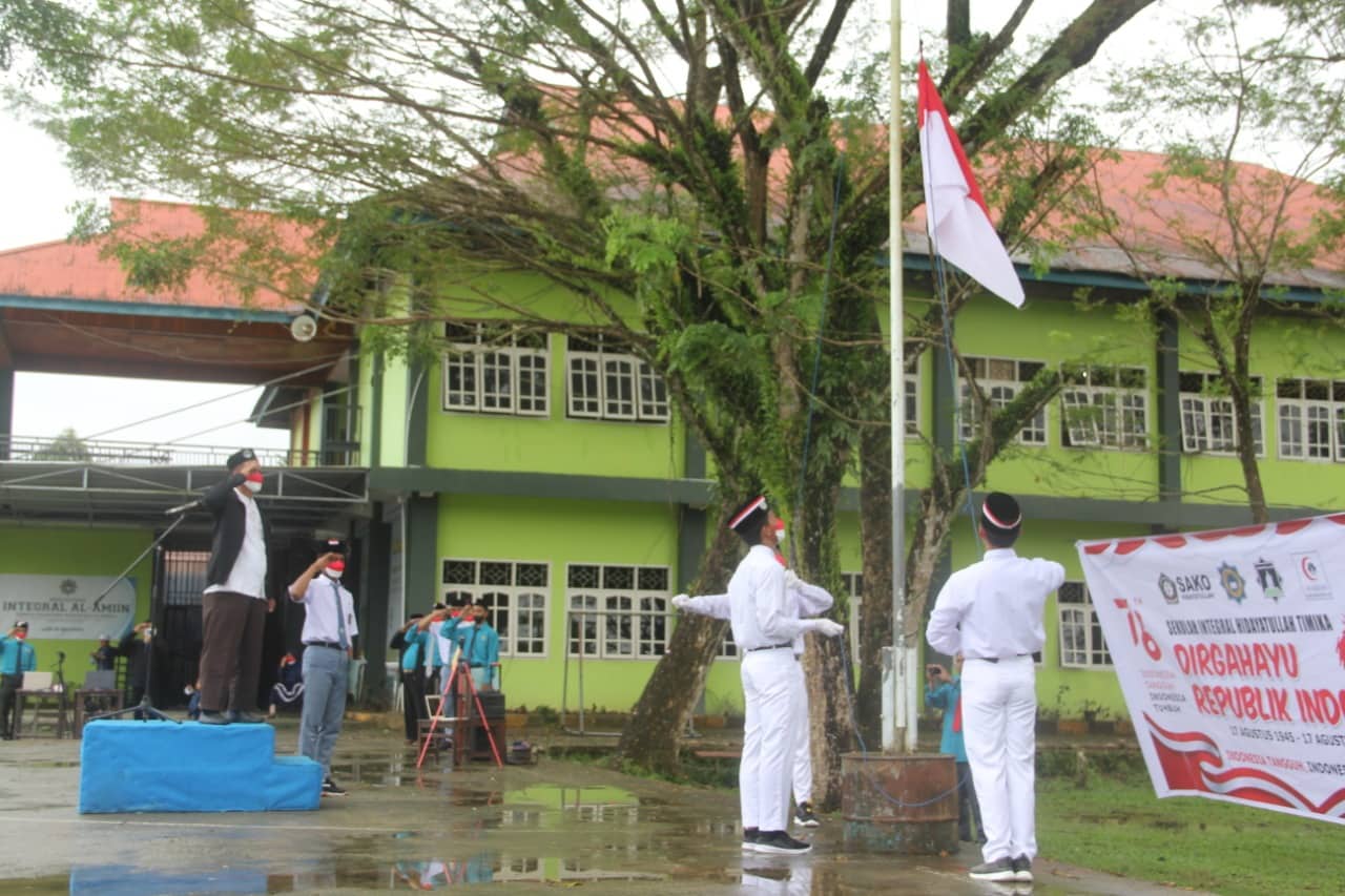 Ilustrasi berita Mimika: Pesantren Hidayatullah Timika Gelar Upacara HUT RI ke 76 Secara Virtual