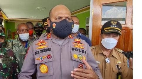Kapolda Papua Irjen Pol Mathius Fakhiri.