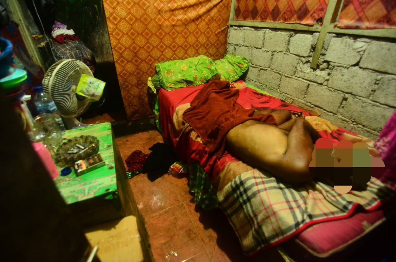 Korban dalam keadaan meninggal