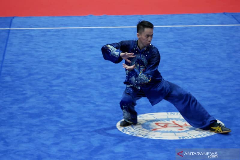 Ilustrasi berita GEBYAR PON PAPUA: Bobie Valentinus Gondol Emas Wushu Taolu Kombinasi Untuk Jatim