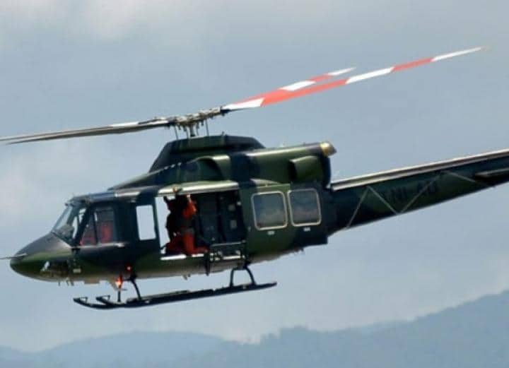 Ilustrasi berita Papua: Helikopter dari Penerbad Evakuasi Jenazah Nakes Gabriela dari Kiwirok