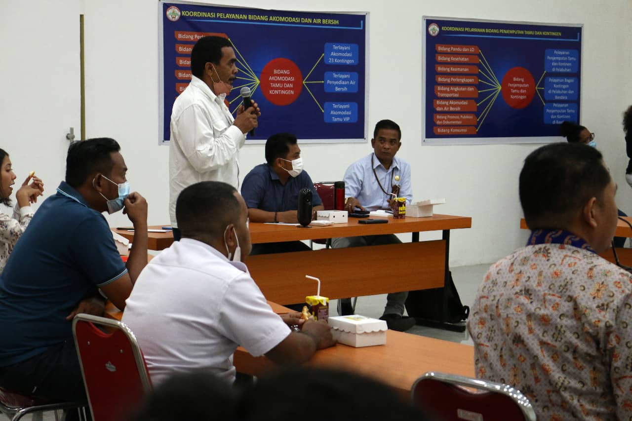 Rapat bidang lomba dan sekretariat panitia Pesparawi XIII Setanah Papua.