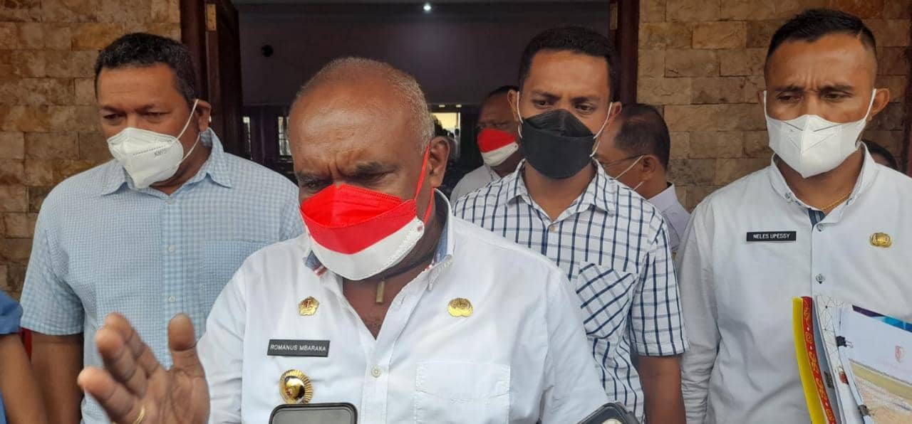 Keterangan Pers Bupati Merauke Drs. Romanus Mbaraka MT