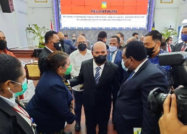 Gubernur Papua Lukas Enembe.