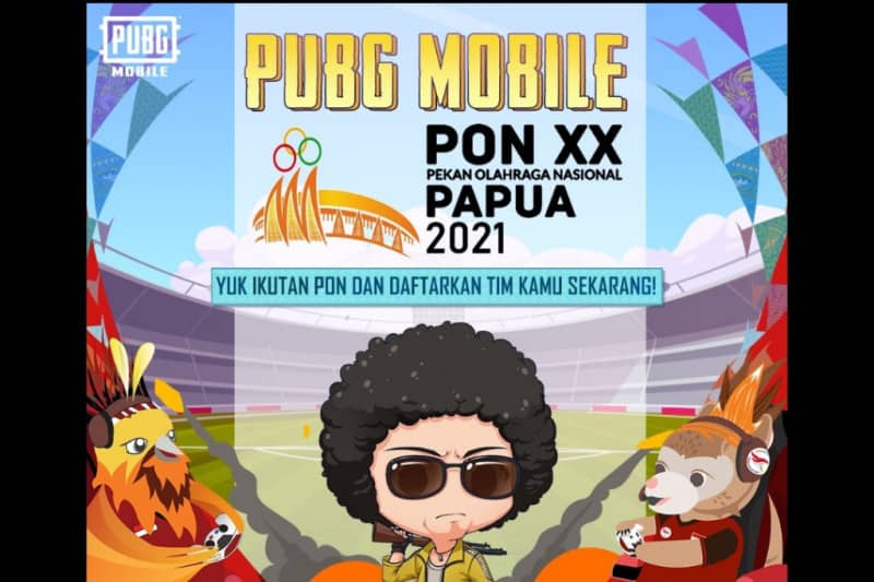 Ilustrasi esports PUBG Mobile PON Papua.