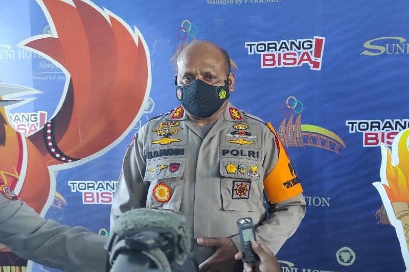 Kapolda Papua Irjen Pol Mathius Fakhiri.