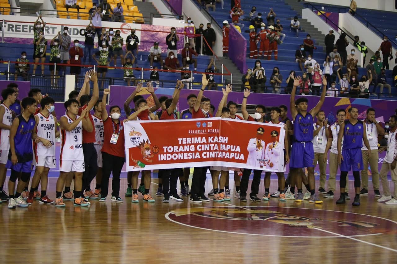 Ilustrasi berita GEBYAR PON PAPUA: Giliran Tim Basket Putra Papua Tidak Lolos, Sulut Sementara Pimpin Klasemen Pool B