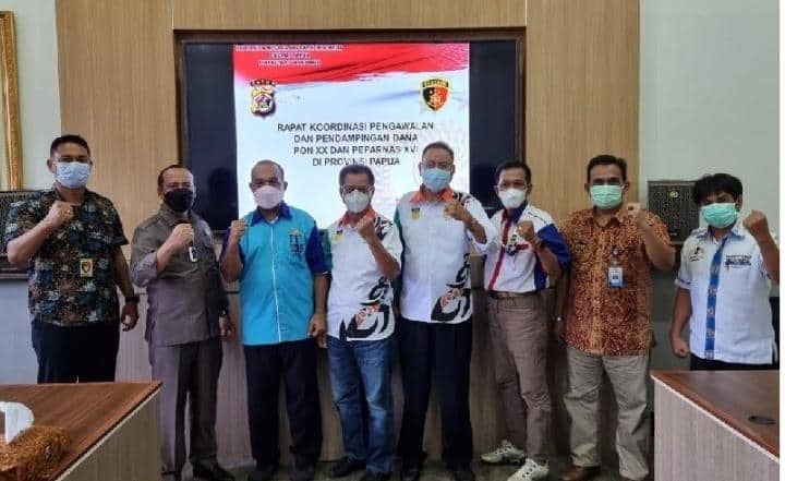 Ilustrasi berita Papua: Polda Papua Fasilitasi Rapat Koordinasi Pendampingan Dana PON XX